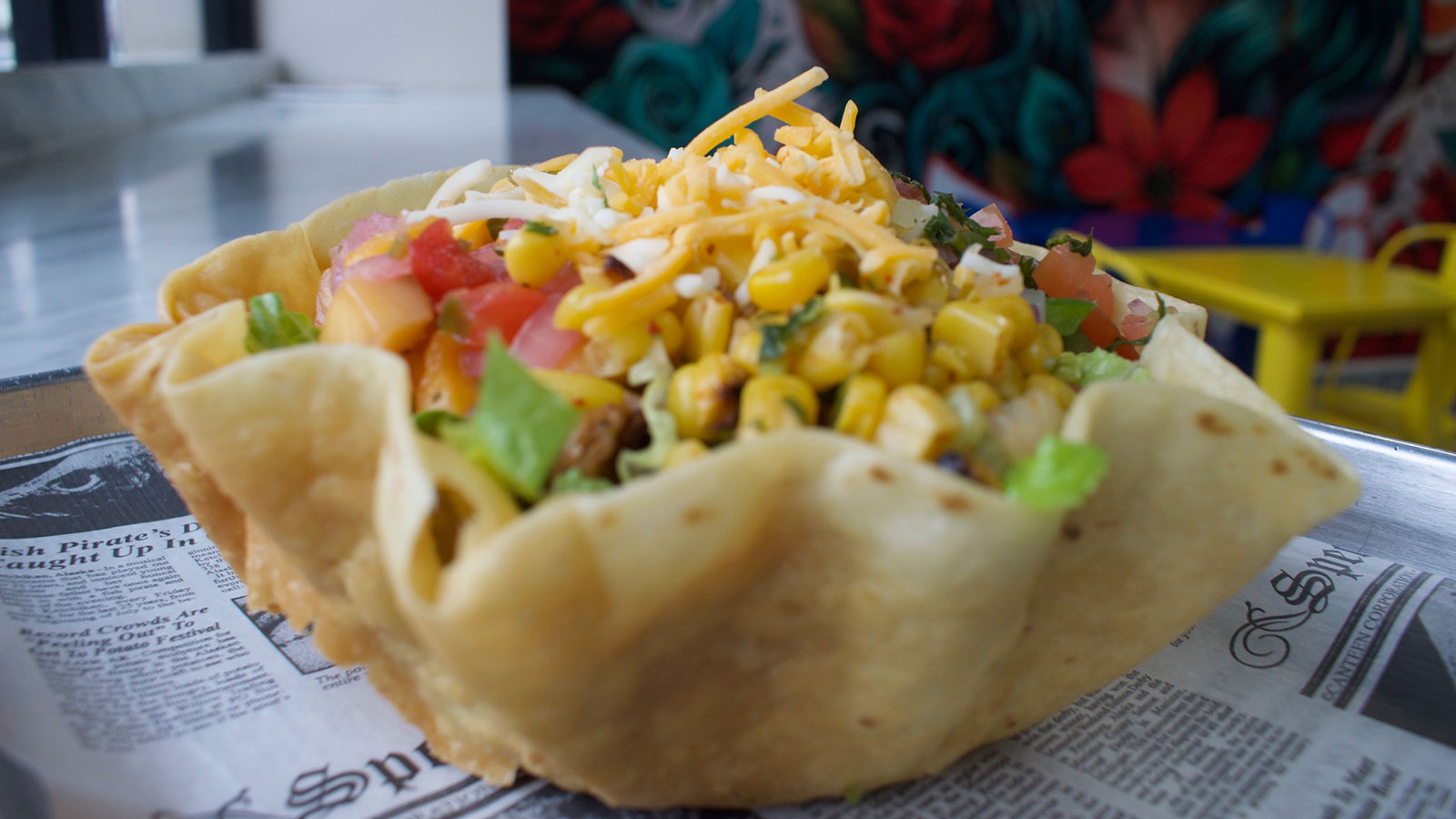 Fresh tacos made to order